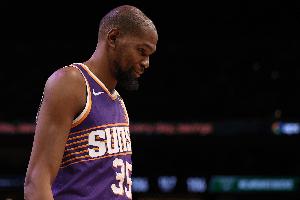 给KD减负了？杜兰特场均36.5分钟联盟第7 火箭仅1人超33分钟