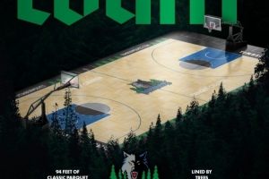 配套回归！除了球衣 加内特时期经典地板涂装新赛季也将回归