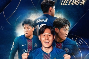 李刚仁当选2025年亚足联年度亚洲最佳国际球员，巴黎晒图：恭喜！